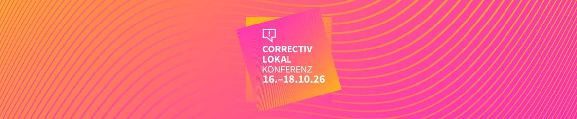 CORRECTIV.Lokal Konferenz 2026
